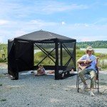 Wind-Resistant Gazebo Screen Panels - 3 Pack