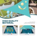 Coarbor Heavy Duty Triangle Sun Shade Sail 12'x12