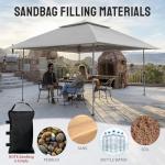 CROWN SHADES 13x13 Pop Up Canopy Tent - Grey