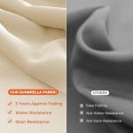 12 FT Sunbrella Cantilever Umbrella with Base