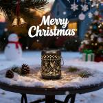 Hummingbird Solar Lantern Decor