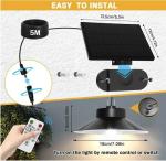 Battery Powered Solar Shed Lights with Remote Control