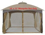 APEX GARDEN 10x12 Ft. Gazebo Mosquito Netting