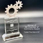 All-In-One Beach Umbrella with Ultra Base - Deep Ocean Blue