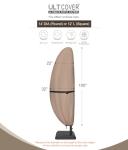 Waterproof Patio Umbrella Cover for Offset Umbrellas