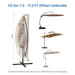 Waterproof Cantilever Umbrella Cover for Outdoors