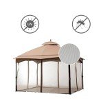 Universal Mosquito Netting for 10' x 12' Gazebo