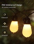 Smart 48ft Outdoor String Lights - Dimmable & Waterproof