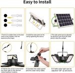 Solar Powered Motion Sensor Light for Outdoors