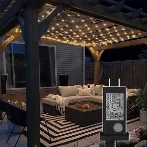 Eueasy LED Outdoor Gazebo Net Lights