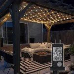 Eueasy LED Outdoor Gazebo Net Lights