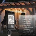 Eueasy LED Outdoor Gazebo Net Lights