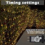 Eueasy LED Outdoor Gazebo Net Lights