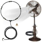 Outdoor Misting Fan Kit for Cool Patios