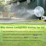 Outdoor Misting Fan Kit for Cool Patios