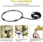 Outdoor Misting Fan Kit for Cool Patios