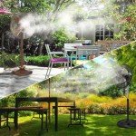 Outdoor Misting Fan Kit for Cool Patios