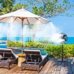 50FT Patio Misting System with Brass Nozzles