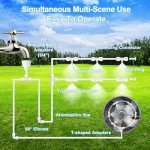 100FT Patio Misting Cooling System with Brass Misters