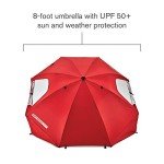 Sport-Brella Premiere 8-Foot Umbrella for Sun & Rain