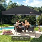 Gray 10x10ft Instant Pop-Up Canopy Tent