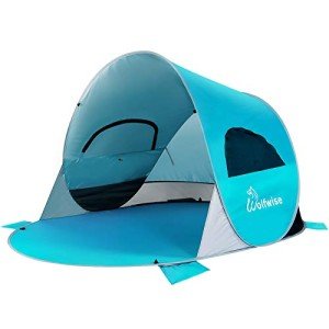 WolfWise UPF 50+ Instant Beach Tent Umbrella
