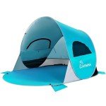 WolfWise UPF 50+ Instant Beach Tent Umbrella