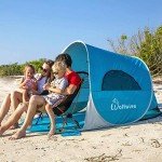 WolfWise UPF 50+ Instant Beach Tent Umbrella