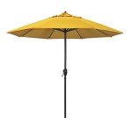 9' Sunbrella Aluminum Patio Umbrella - Yellow