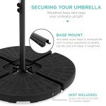 10ft Offset Patio Umbrella with Easy Tilt - Gray