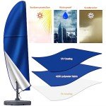 Waterproof Cantilever Umbrella Cover for Outdoors