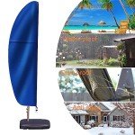 Waterproof Cantilever Umbrella Cover for Outdoors