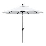 9' Round Aluminum Patio Umbrella with Tilt