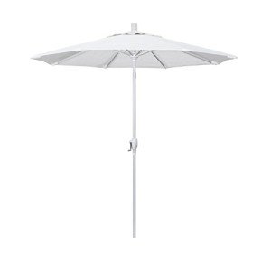 7.5' Round Aluminum Market Umbrella with Tilt