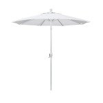 7.5' Round Aluminum Market Umbrella with Tilt