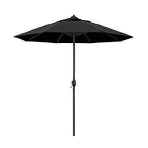 9' Round Aluminum Market Umbrella with Auto Tilt