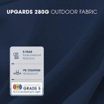 BLUU MAPLE 9FT Outdoor Patio Umbrella - Navy
