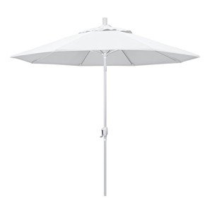 9' Round Aluminum Market Umbrella with Tilt