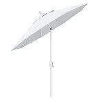 9' Round Aluminum Market Umbrella with Tilt