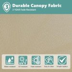 10FT Square Cantilever Patio Umbrella with Tilt