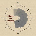 10ft Purple Leaf Cantilever Patio Umbrella - Grey