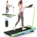 Portable Foldable Treadmill with Incline and Handle Bar
