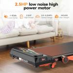 Portable Walking Pad Treadmill with Incline and Handlebar