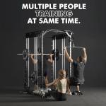 Smith Machine Power Cage with Cable System