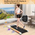 Compact Under Desk Treadmill with Remote Control