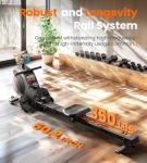 YOSUDA Foldable Magnetic Rowing Machine with LCD Monitor