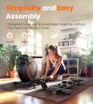 YOSUDA Foldable Magnetic Rowing Machine with LCD Monitor