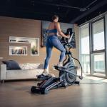 E25 Elliptical Machine with LCD Display and Resistance