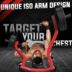 Chest Press Machine with Adjustable Incline Bench