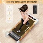 Compact Under Desk Treadmill with Remote Control